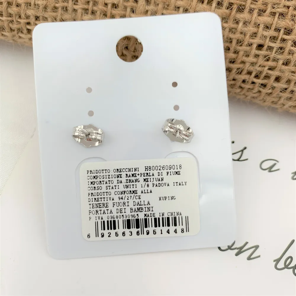 Perla Pendente-Orecchini con Zirconia - OMZ-XP1448