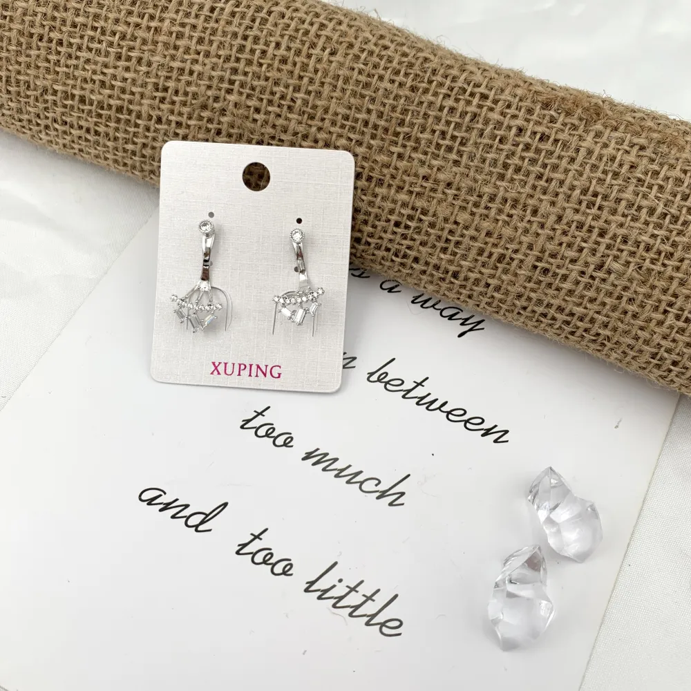 Triangolo-Orecchini con Zirconia - OMZ-XP4894