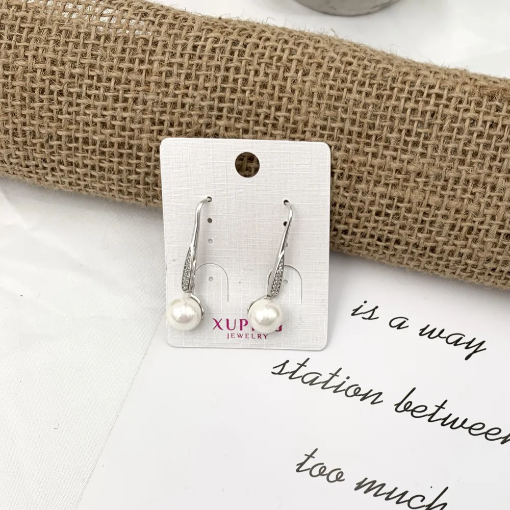 Perla Pendente-Orecchini con Zirconia - OMZ-XP5437