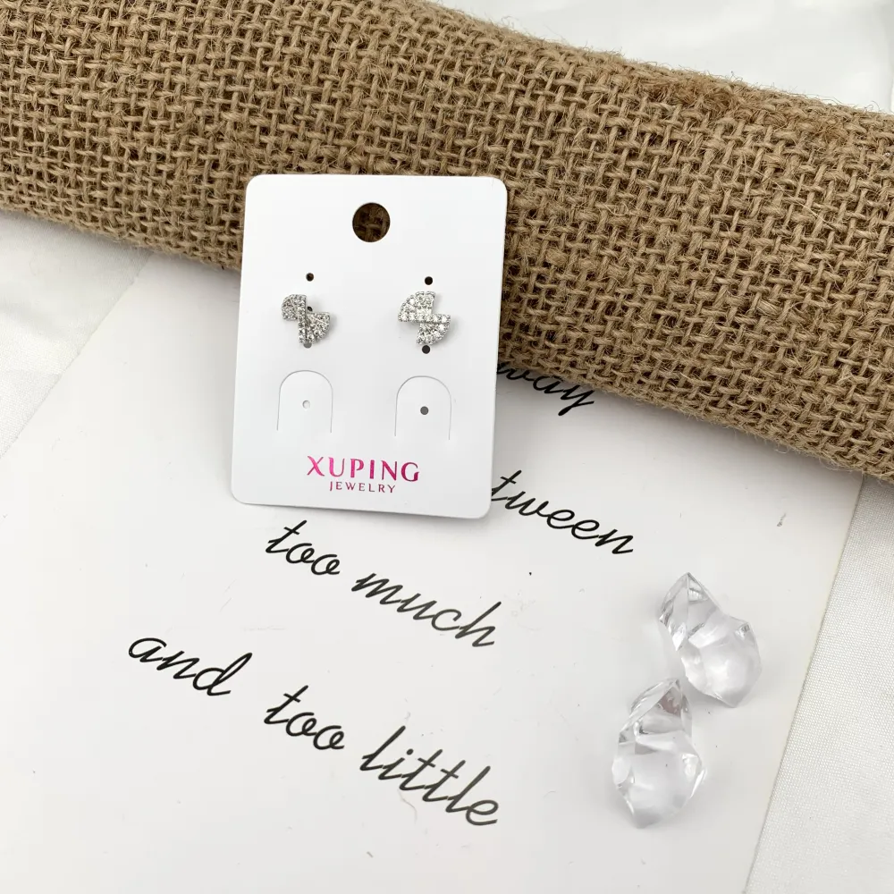 Fiocco-Orecchini con Zirconia - OMZ-XP5537