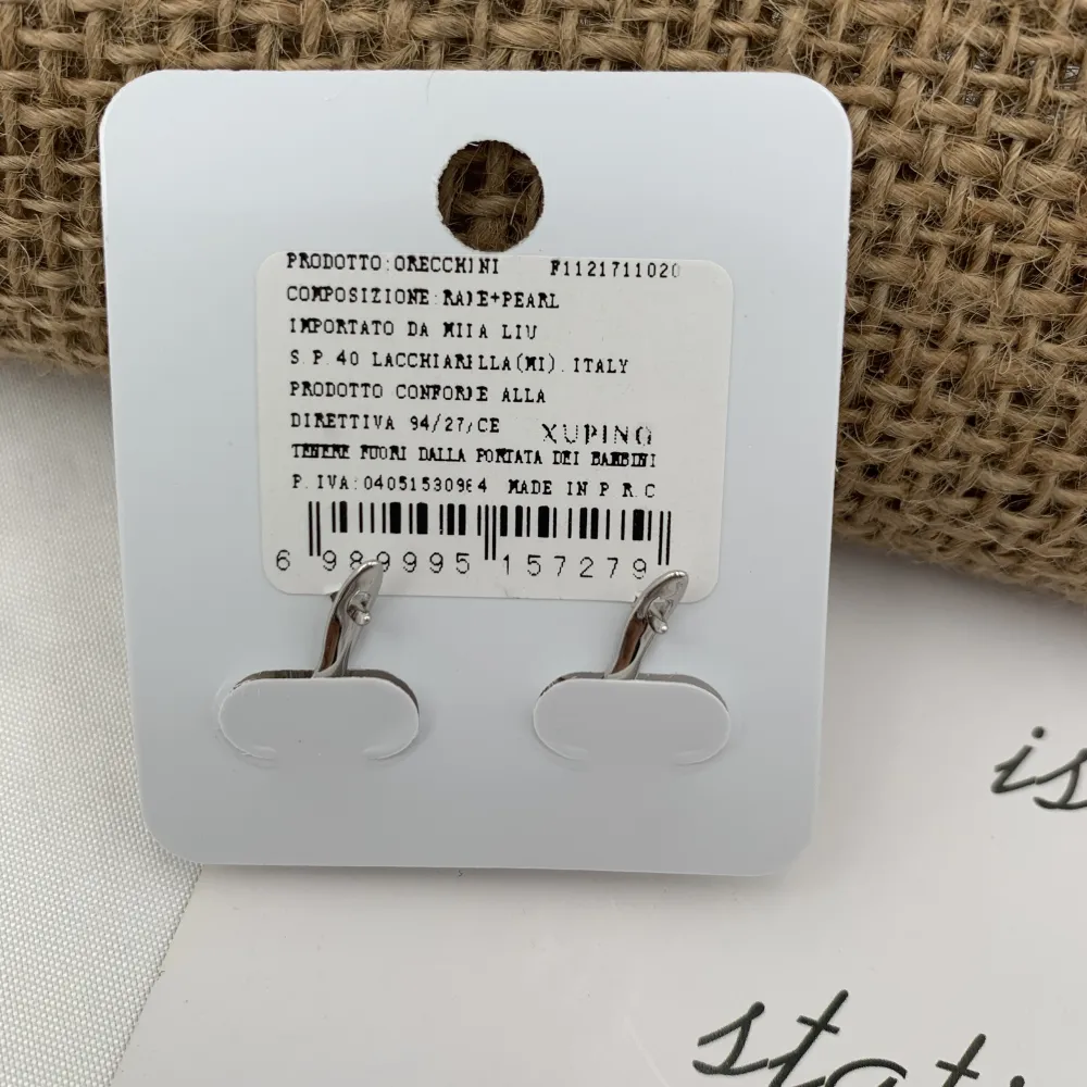 Perla Pendente-Orecchini con Zirconia - OMZ-XP7279b