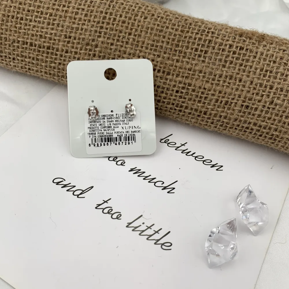 Cerchio-Orecchini con Zirconia - OMZ-XP7291