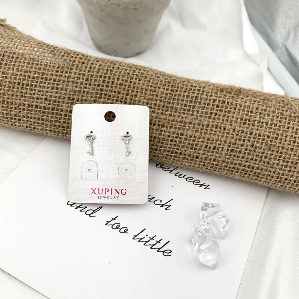 Croce Riso-Orecchini con Zirconia - OMZ-XP7827