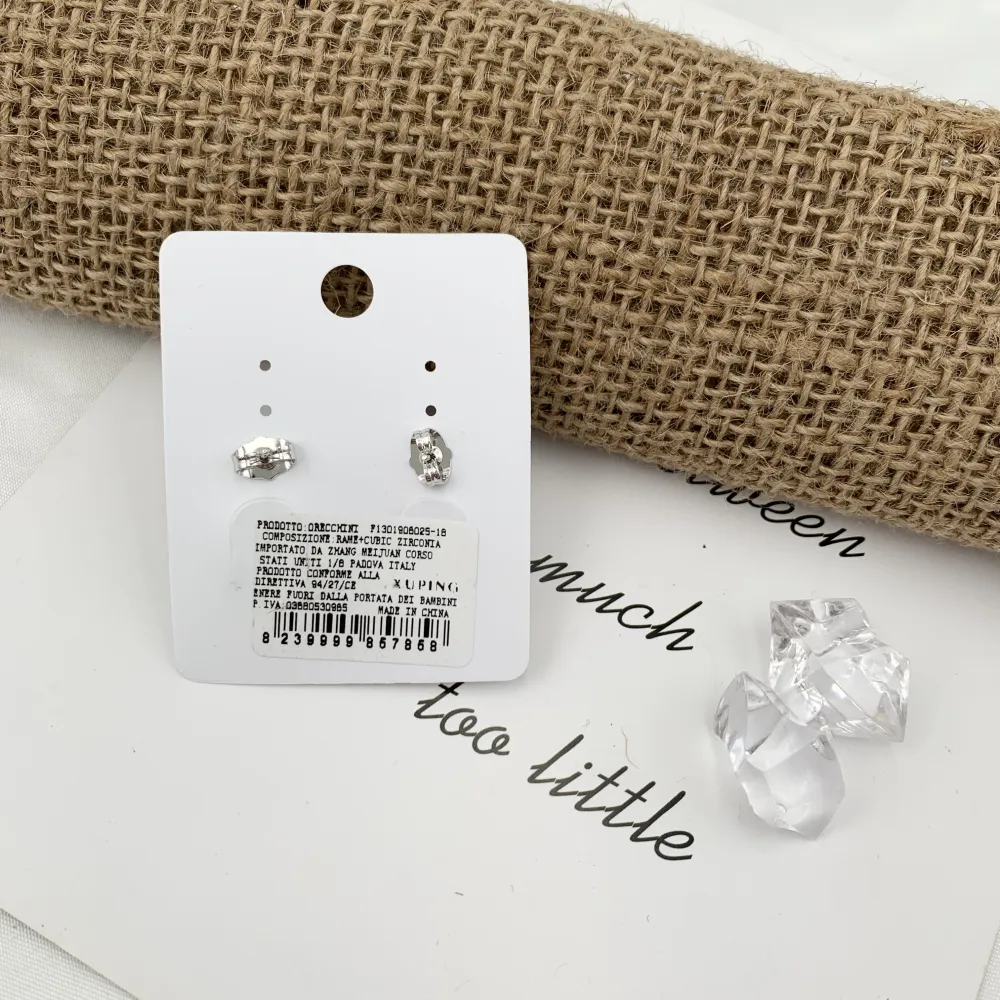 Riso-Orecchini con Zirconia - OMZ-XP7858