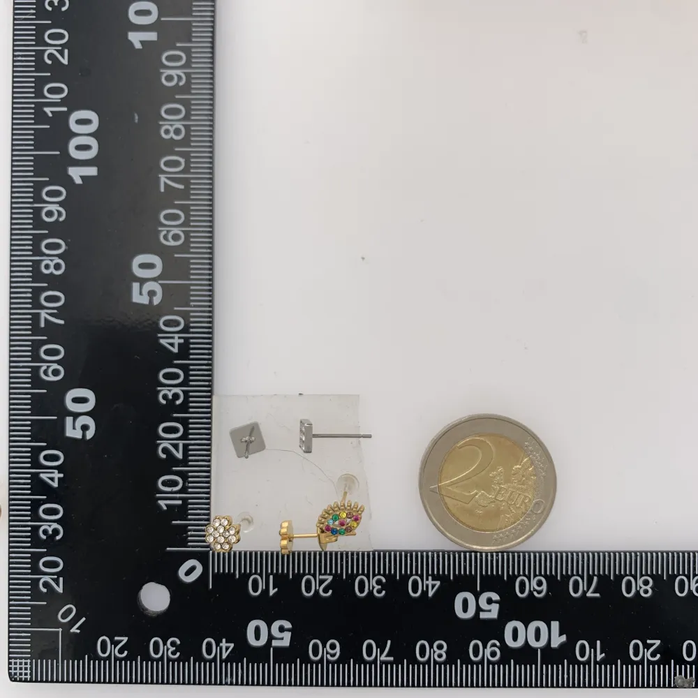 Soggetti Mix-36Paia Orecchini a Lobo in Acciaio - OPA-103-AA744E