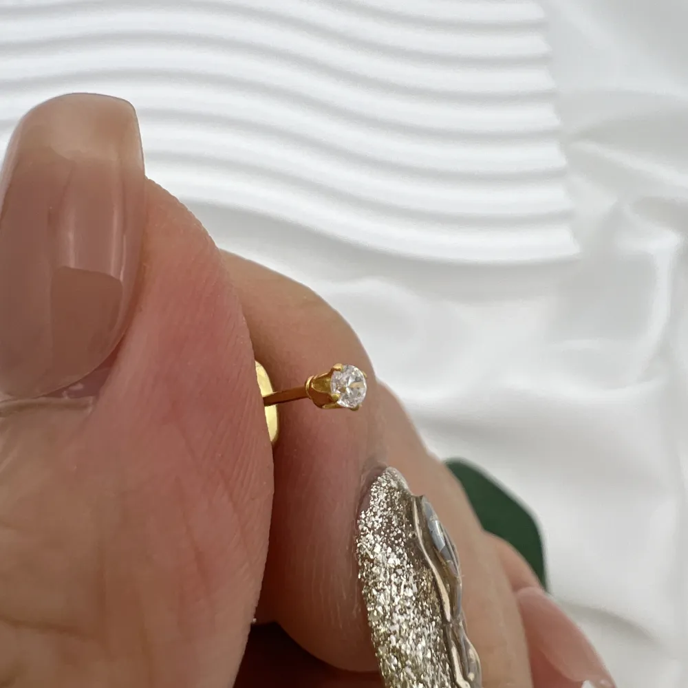 Punto Luce 2mm 6Griffe-36Paia Orecchini in Acciaio - OPA-107-114 2mm