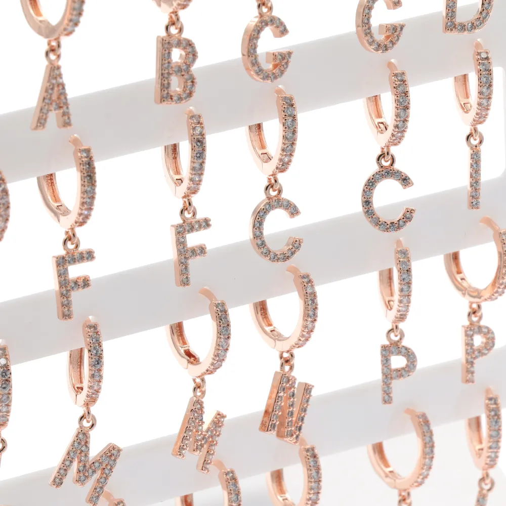 OPM-Cerchi Zirconia a Scalare 5753- 12Paia Orecchini - OPM-109-178