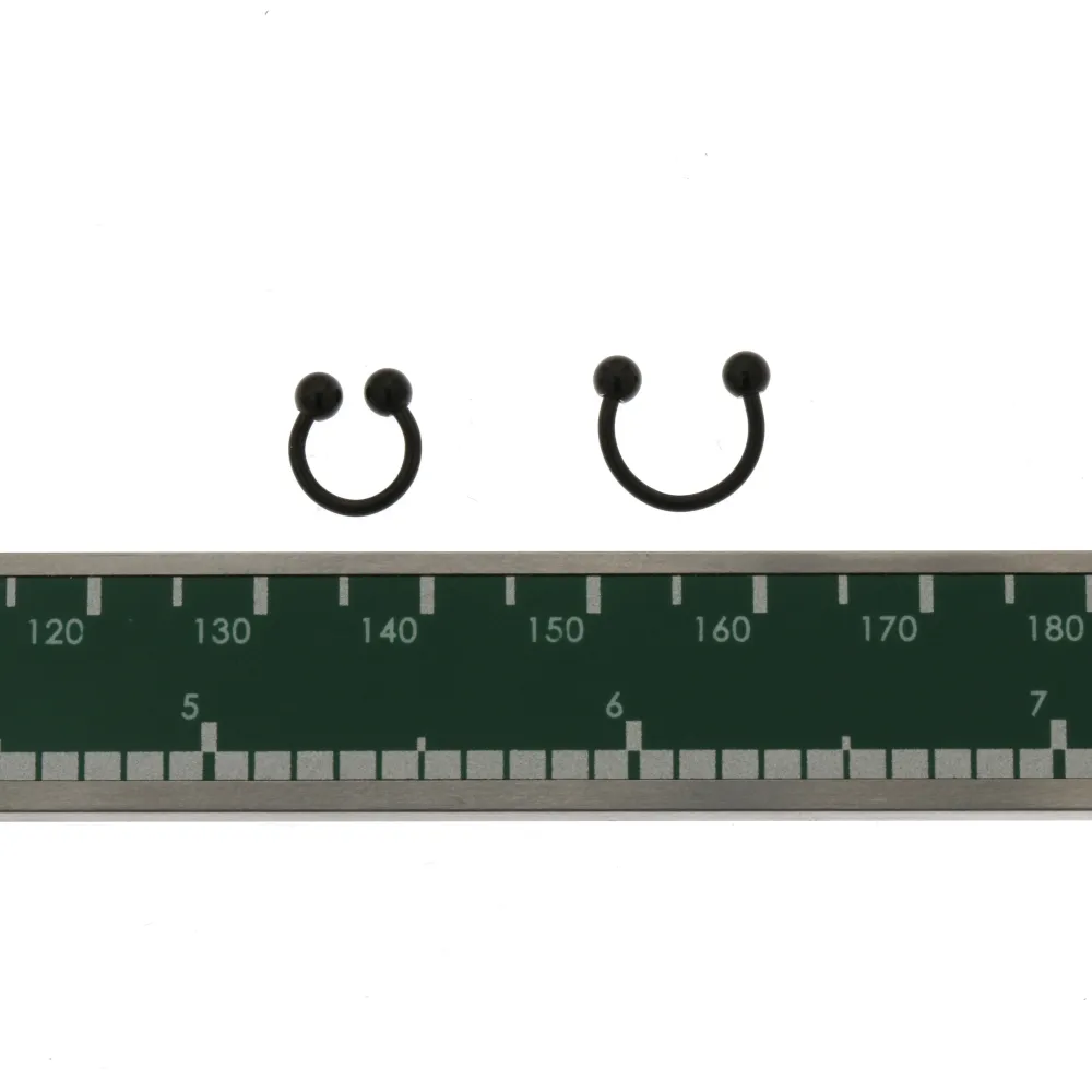 Circular barbell 8 mm 4001 -  in Acciaio - PCA4001-Circular barbell 8 mm-  in Acciaio