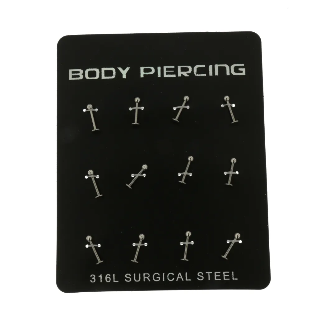 Labret Pallina 3 mm 4010 - in Acciaio - PCA4010-Labret Pallina 3 mm - in Acciaio