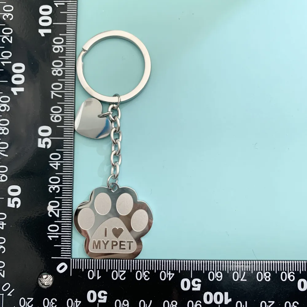 PKA7474-Best Friend - Portachiavi in Acciaio - PKA-413-022B