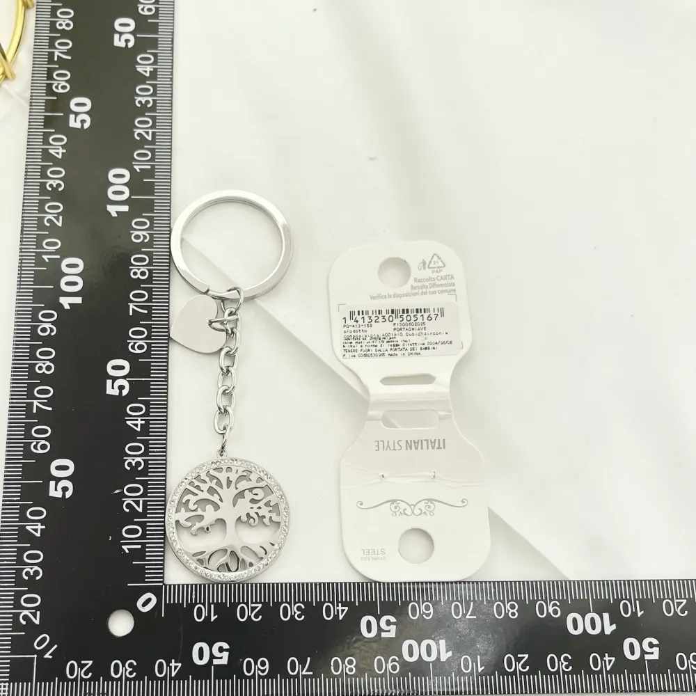 Albero della Vita-Portachiavi in Acciaio - PKA-413-158