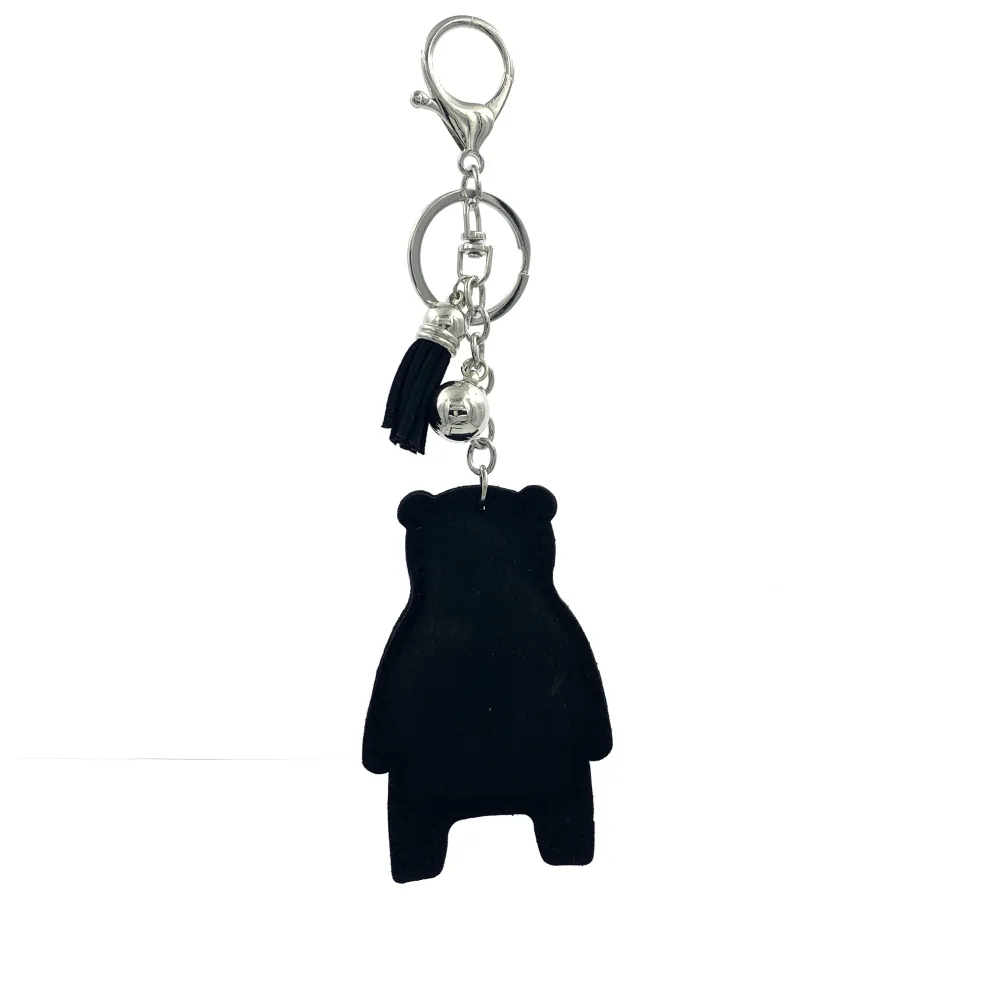 PKS7122-Orso- Portachiavi in Similpelle - PKS7122-Orso- Portachiavi in Similpelle