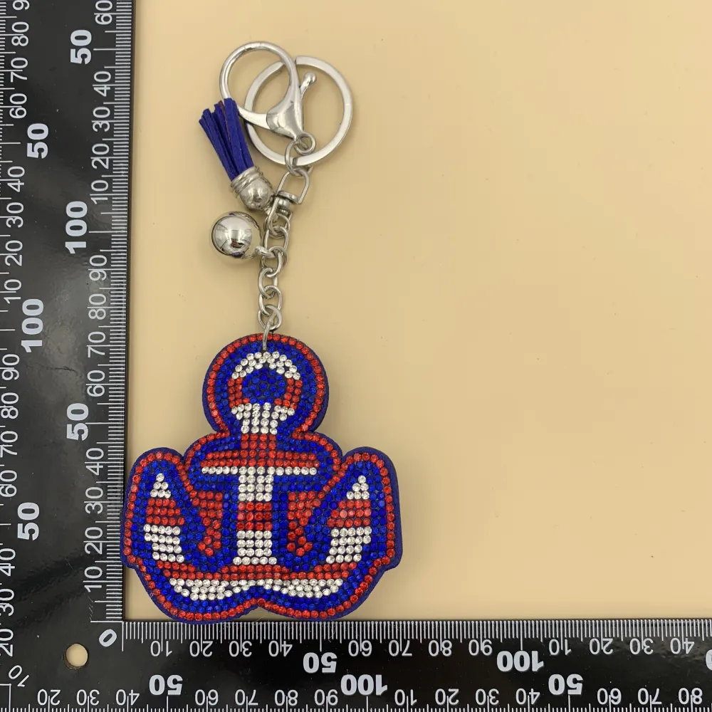 PKS7166-Ancora-Portachiavi in Similpelle - PKS7166-Ancora-Portachiavi in Similpelle