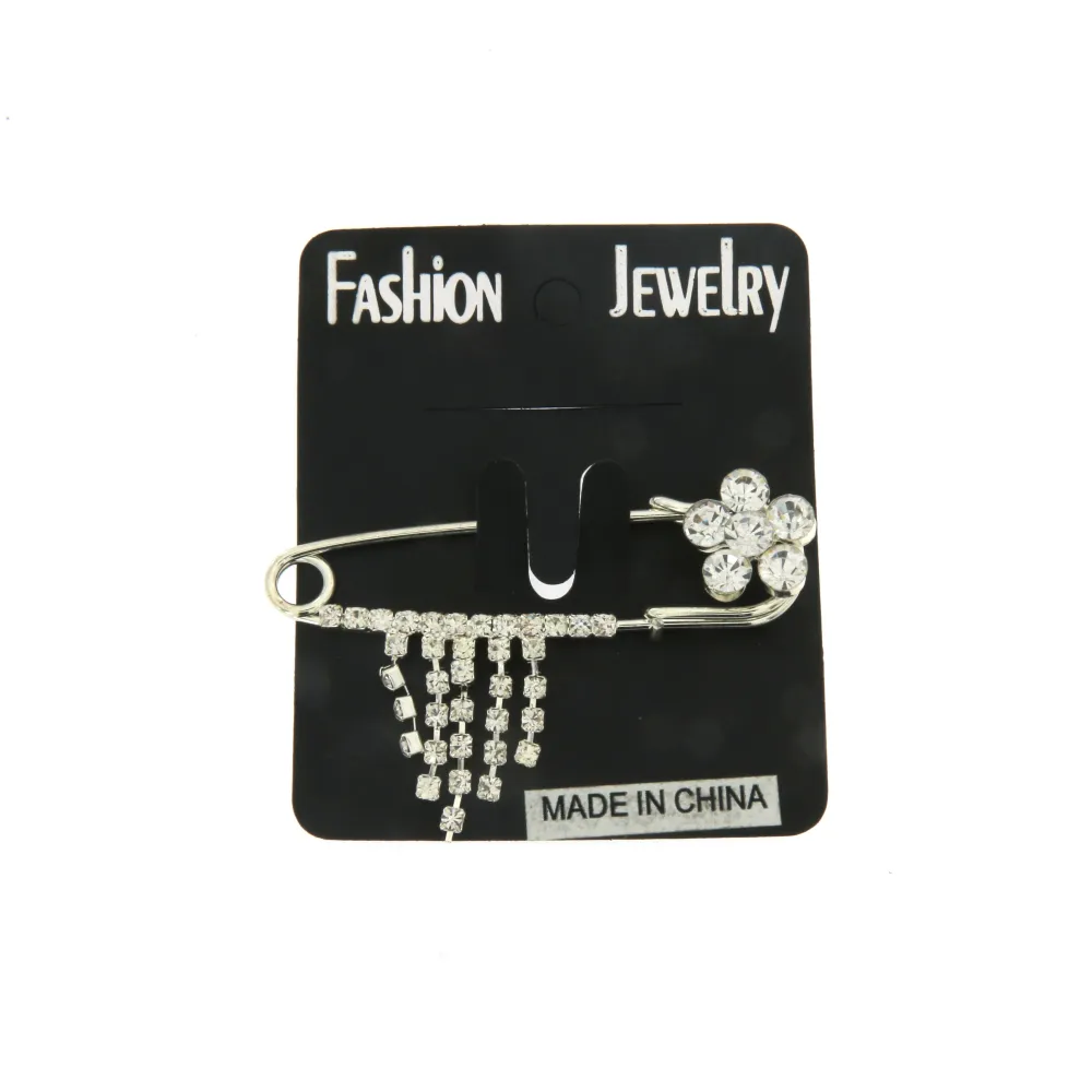 SP-con Pendenti 5579 - Spilla da Balia 6.5 cm - SP-con Pendenti 5579 - Spilla da Balia 6.5 cm