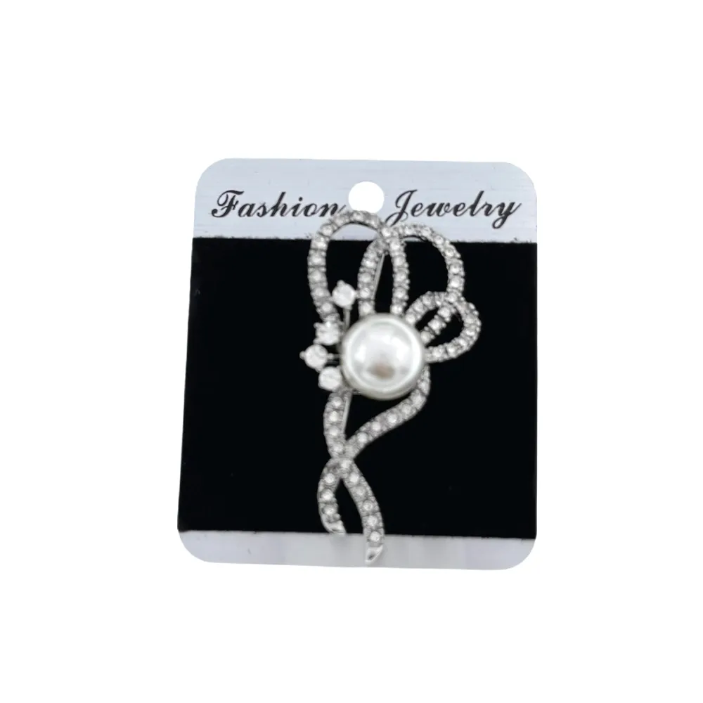 SPM7431-Fantasia con Perla- Spilla - SPM-113-44