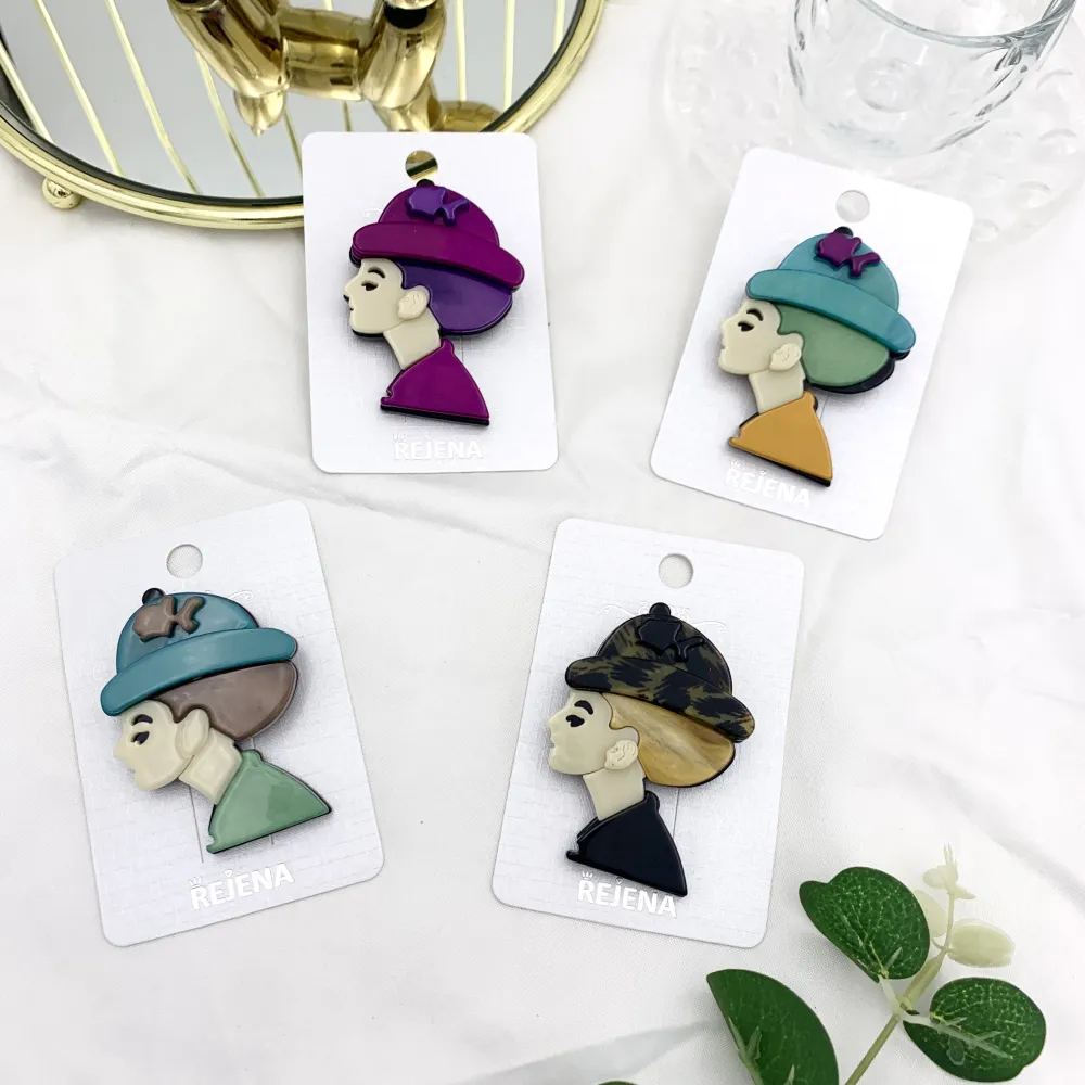 Donna-Spilla Moda in Resina - SPM-121-27