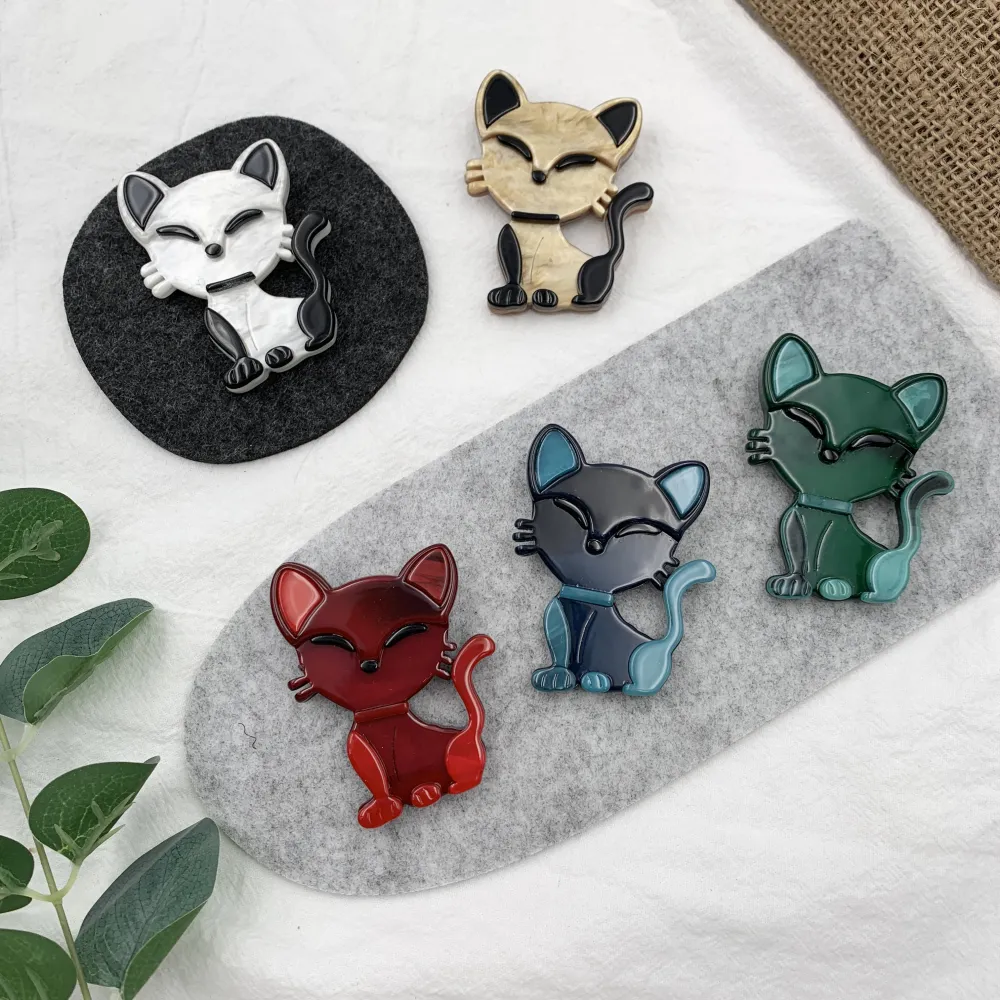 Gatto-Spilla in Resina - SPM-121-40