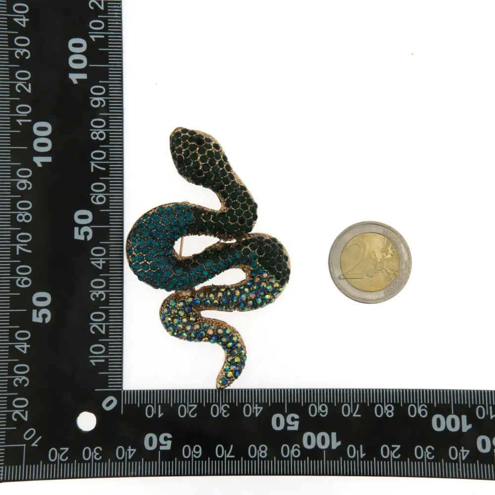 SPM6471-Serpente - Spilla Grossa - SPM-321-151