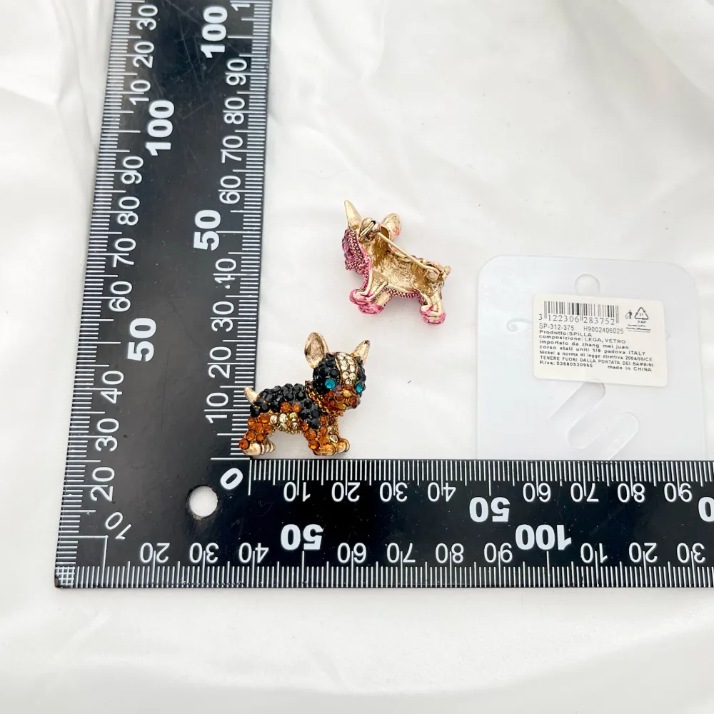 Cagnolino-Spilla in Metallo - SPM-321-375