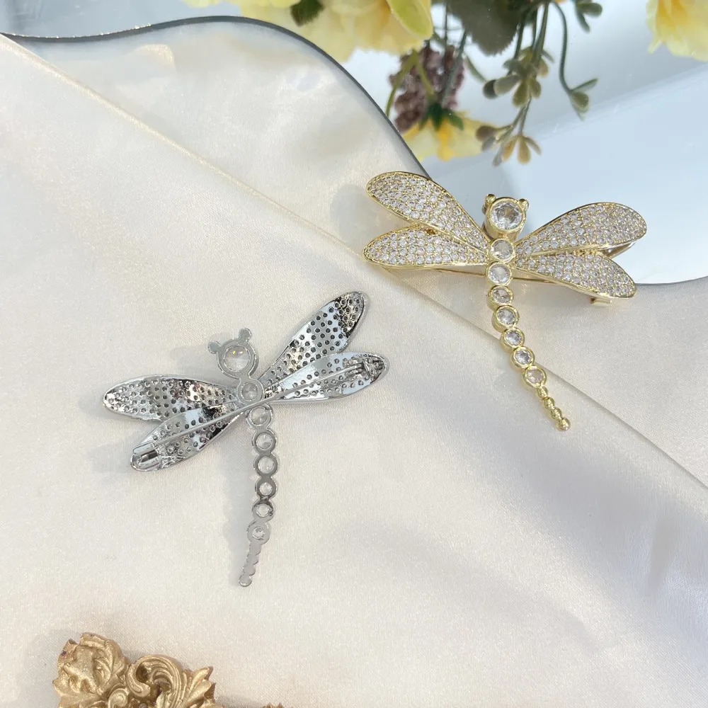 Libellula-Spilla con Zirconia - SPM-506-286