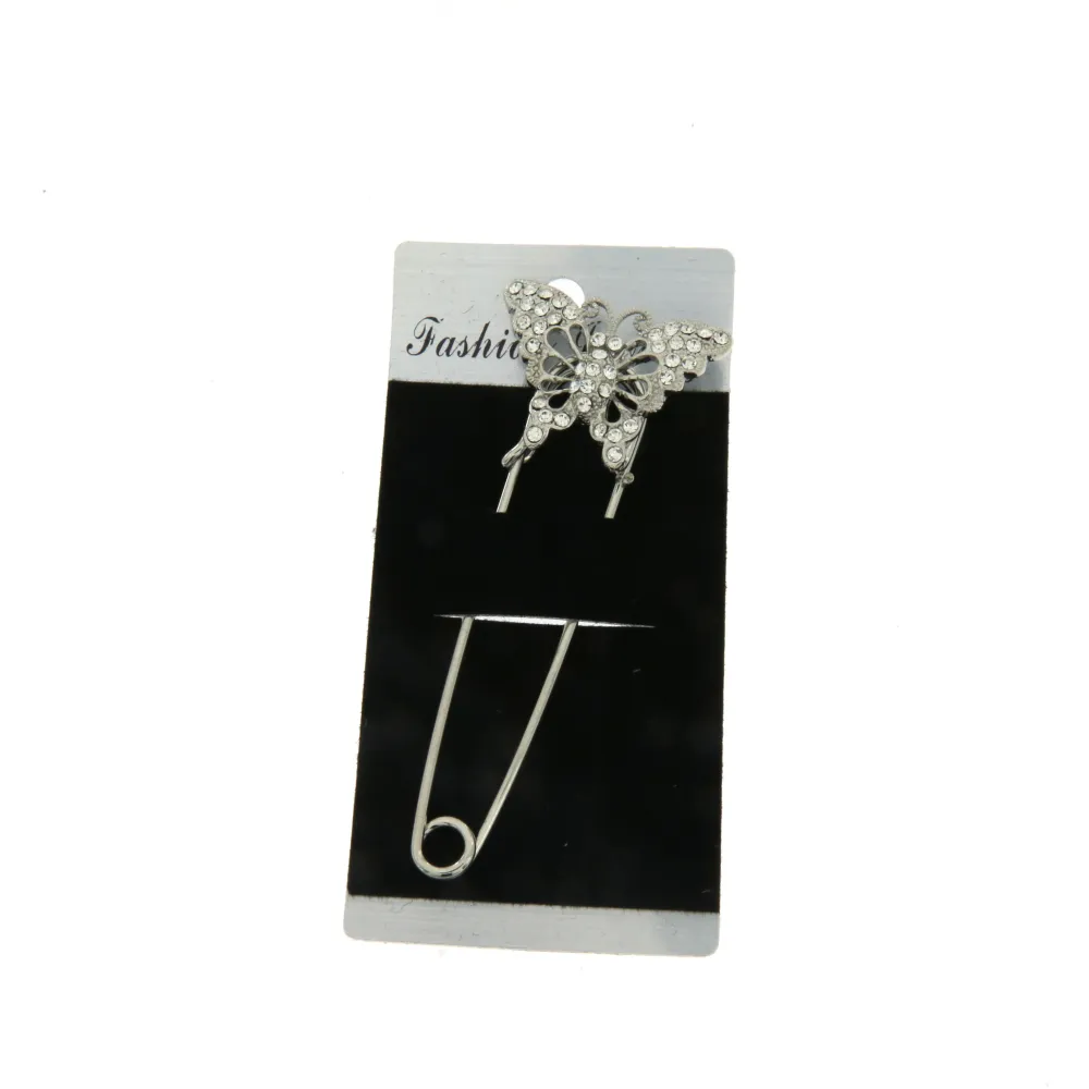 SP-Farfalla 5615 - Spilla da Balia 8cm - SPM-7466-10
