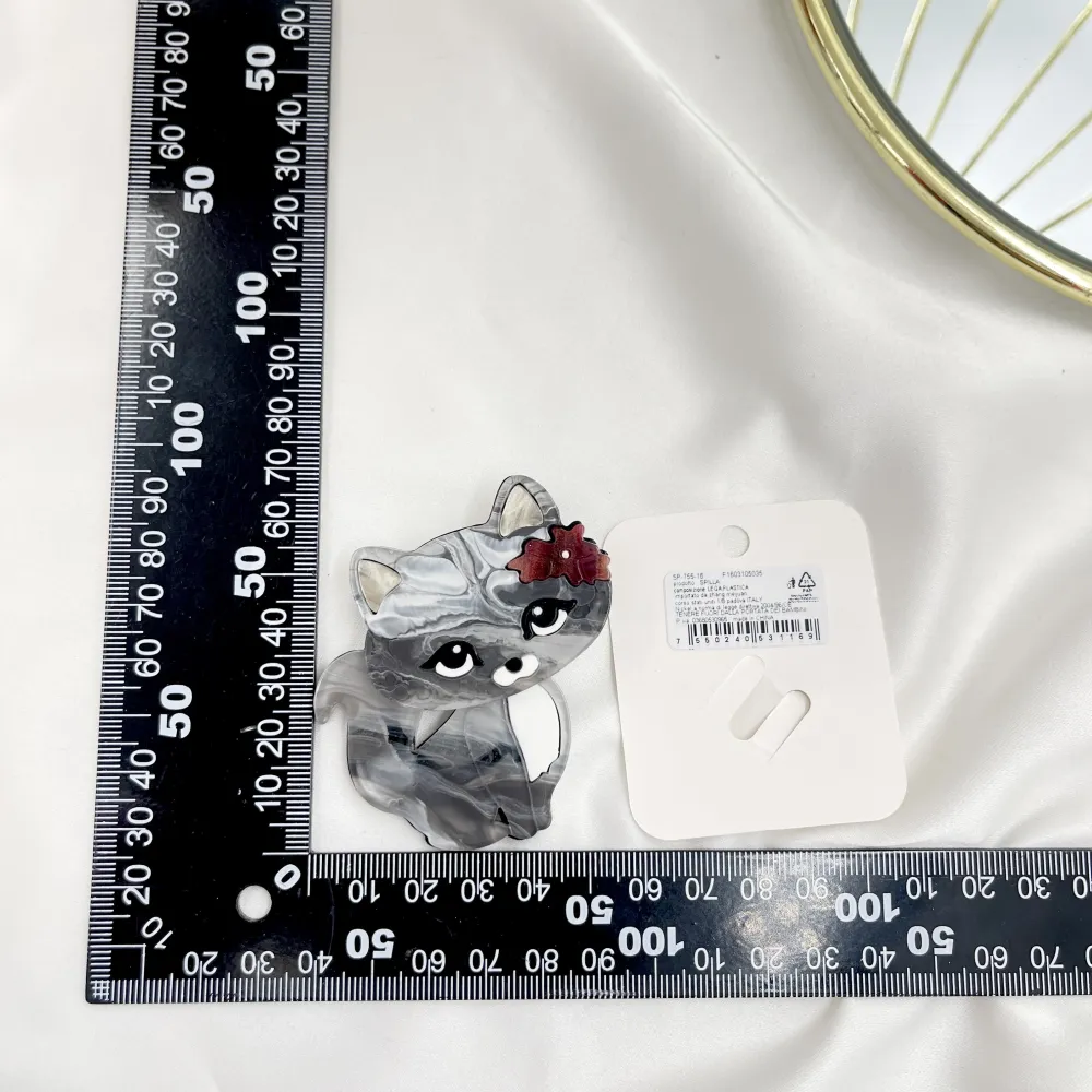 Gatto -Spilla in Resina - SPM-755-22