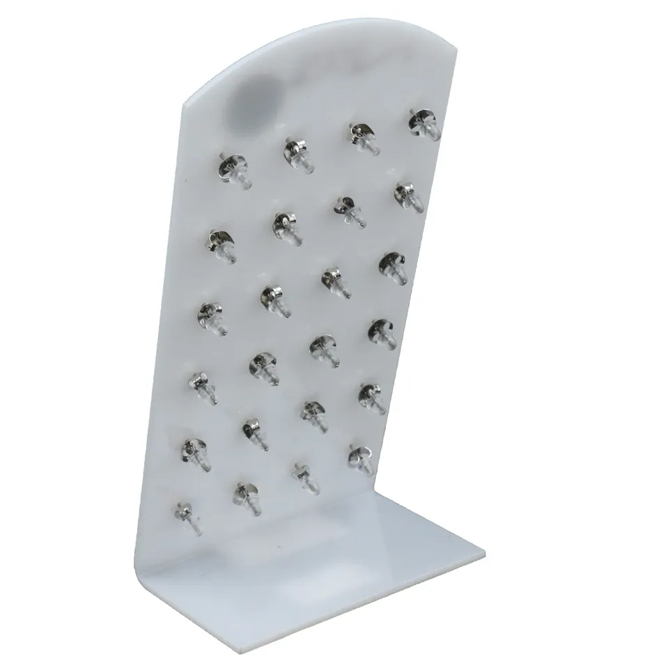 Orecchini  lobo in acciaio (Conf. da 12 paia) - Stellina Smaltato  - Orecchini Acciaio (Conf. da 12 paia)