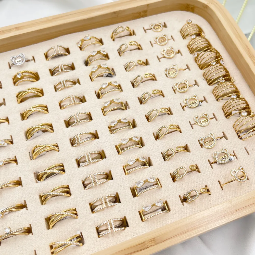 Spilla-Anello Regolabile in Acciaio - AAR-103-AA4230R