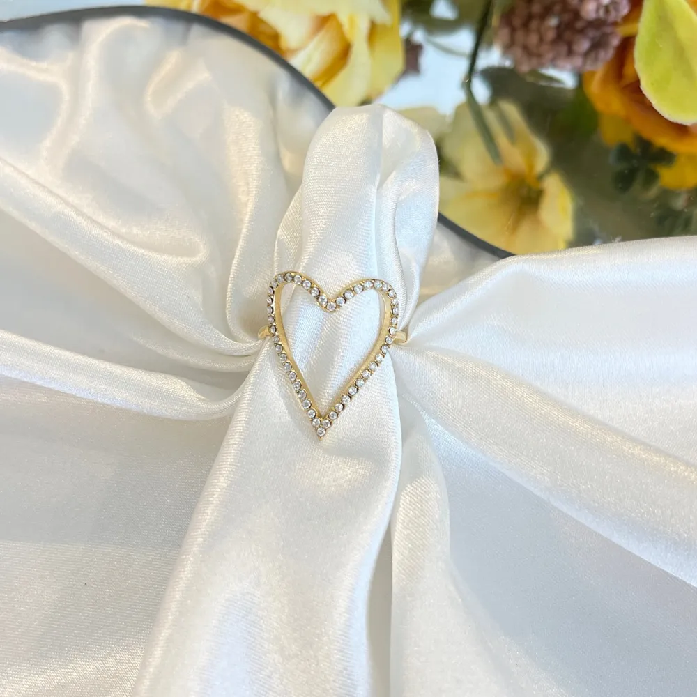 Cuore Vuoto-Anello Regolabile in Acciaio - AAR-103-AA5373R