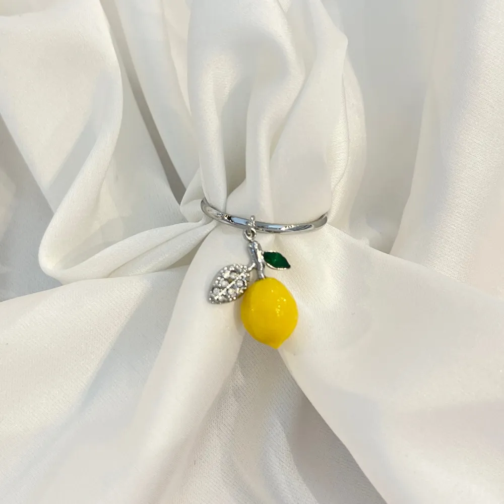 Limone  -Anello Regolabile in Acciaio - AAR-103-AA5376R