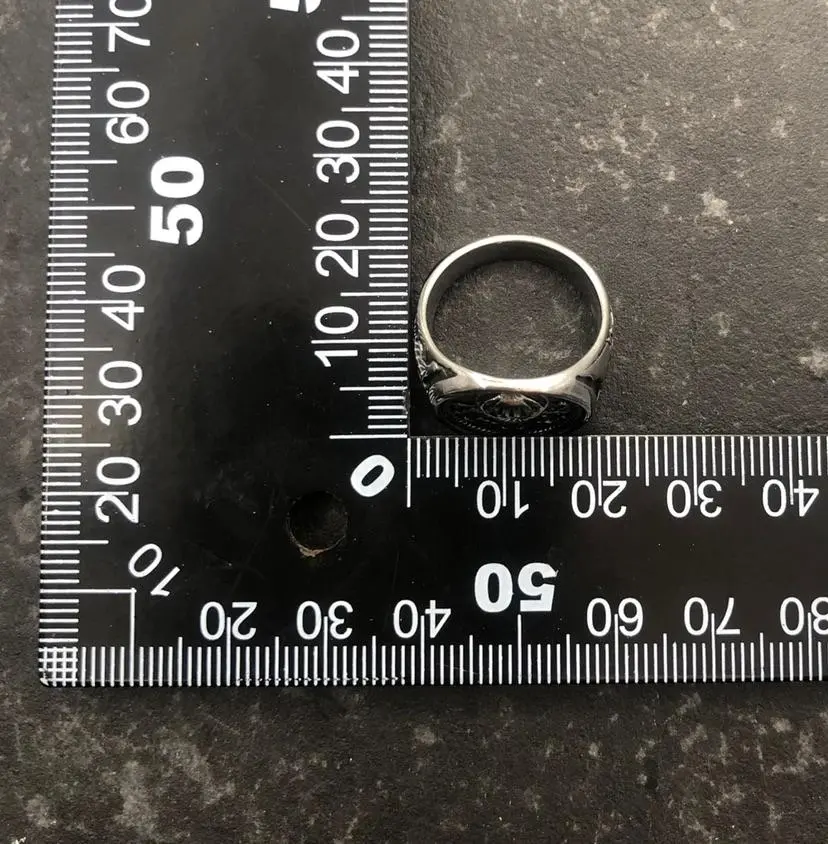 Mongolgiera-12pz Anelli in Acciaio - AAU518-152