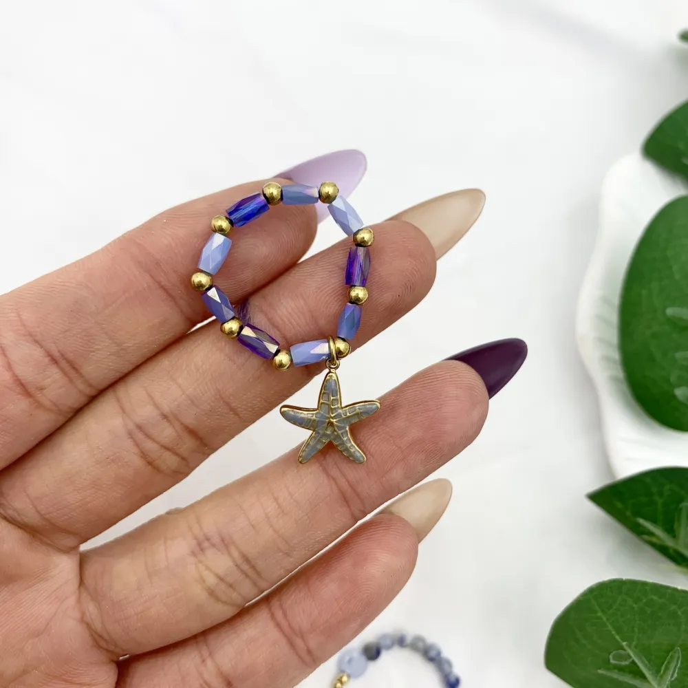 Stella Marina-12 Set Anelli Elastici in Acciaio - APA-732-175