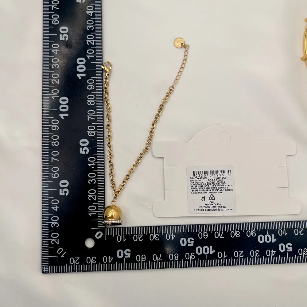 Campanello-Bracciale in Acciaio - BAC-103-AA2357B