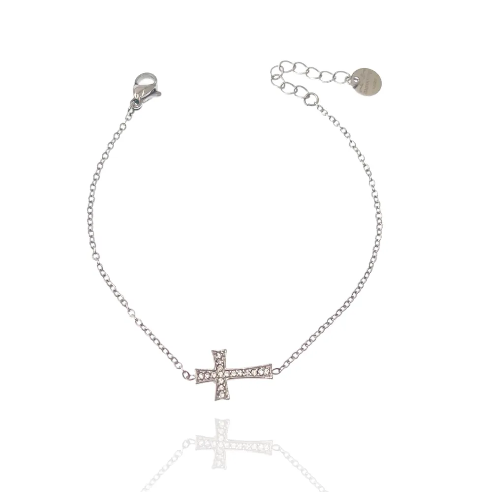 Croce-Bracciale in Acciaio EMANA - BAC-103-AA2815B