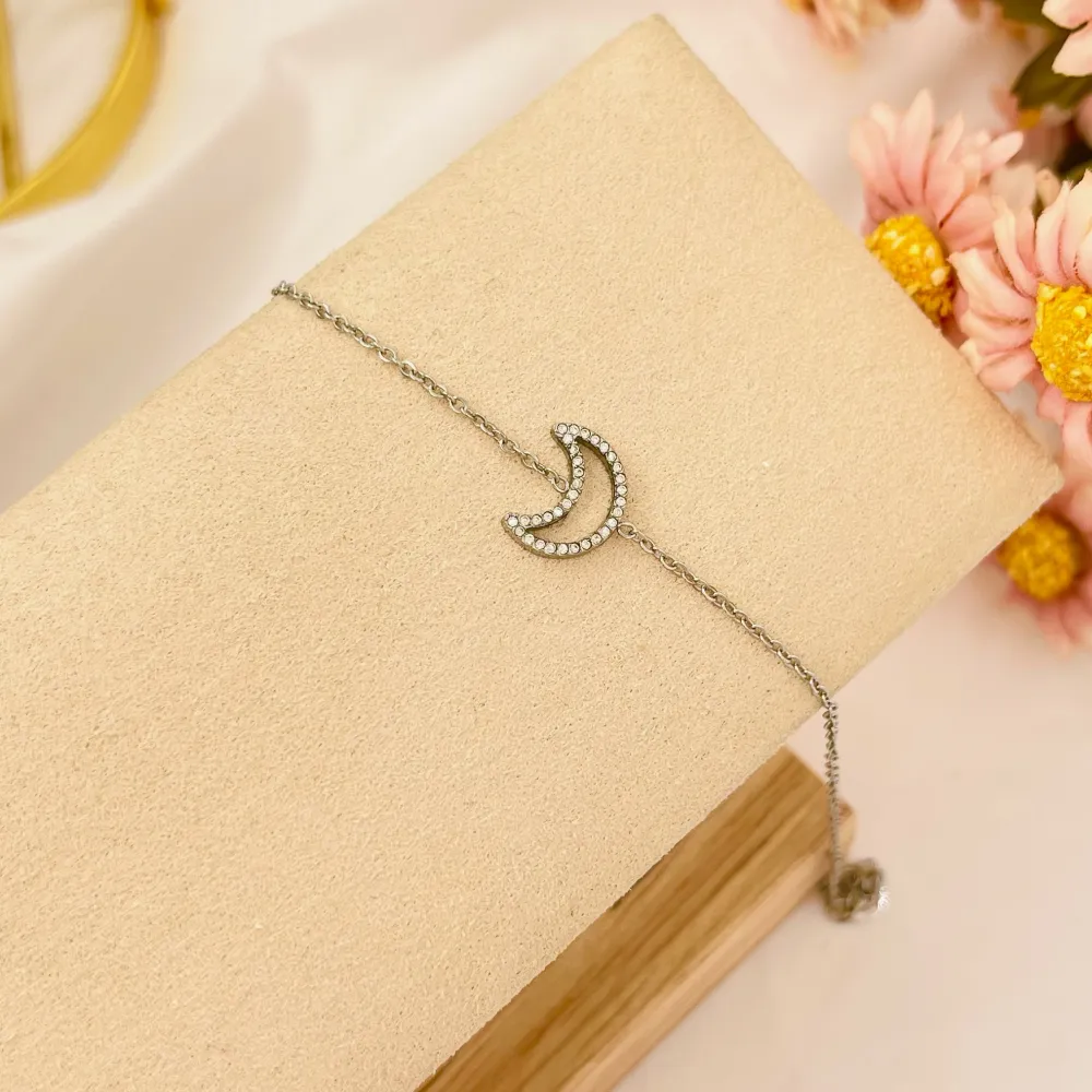 Luna-Bracciale in Acciaio con Chiusura - BAC-103-AA2835B