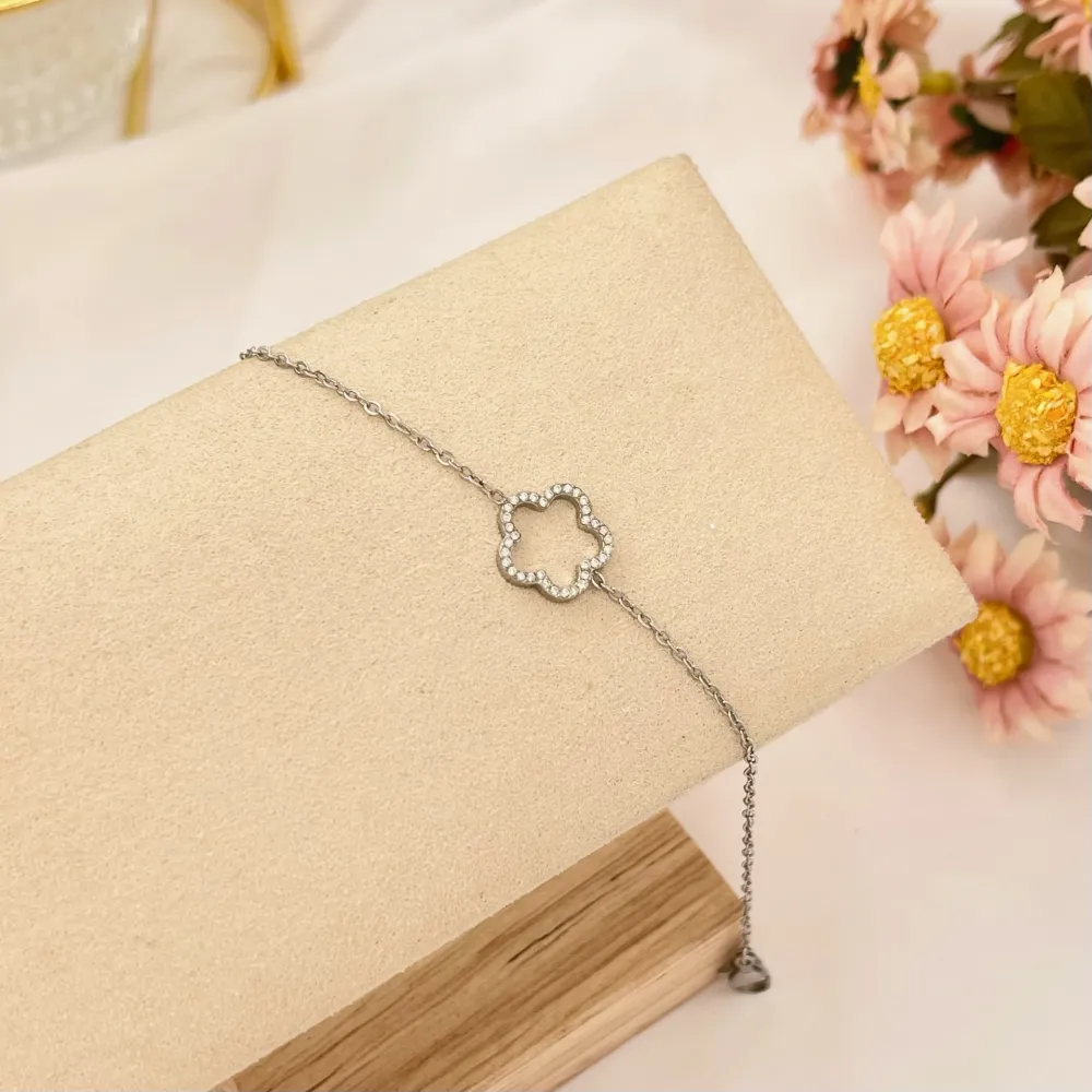 Fiore-Bracciale in Acciaio EMANA - BAC-103-AA2841B