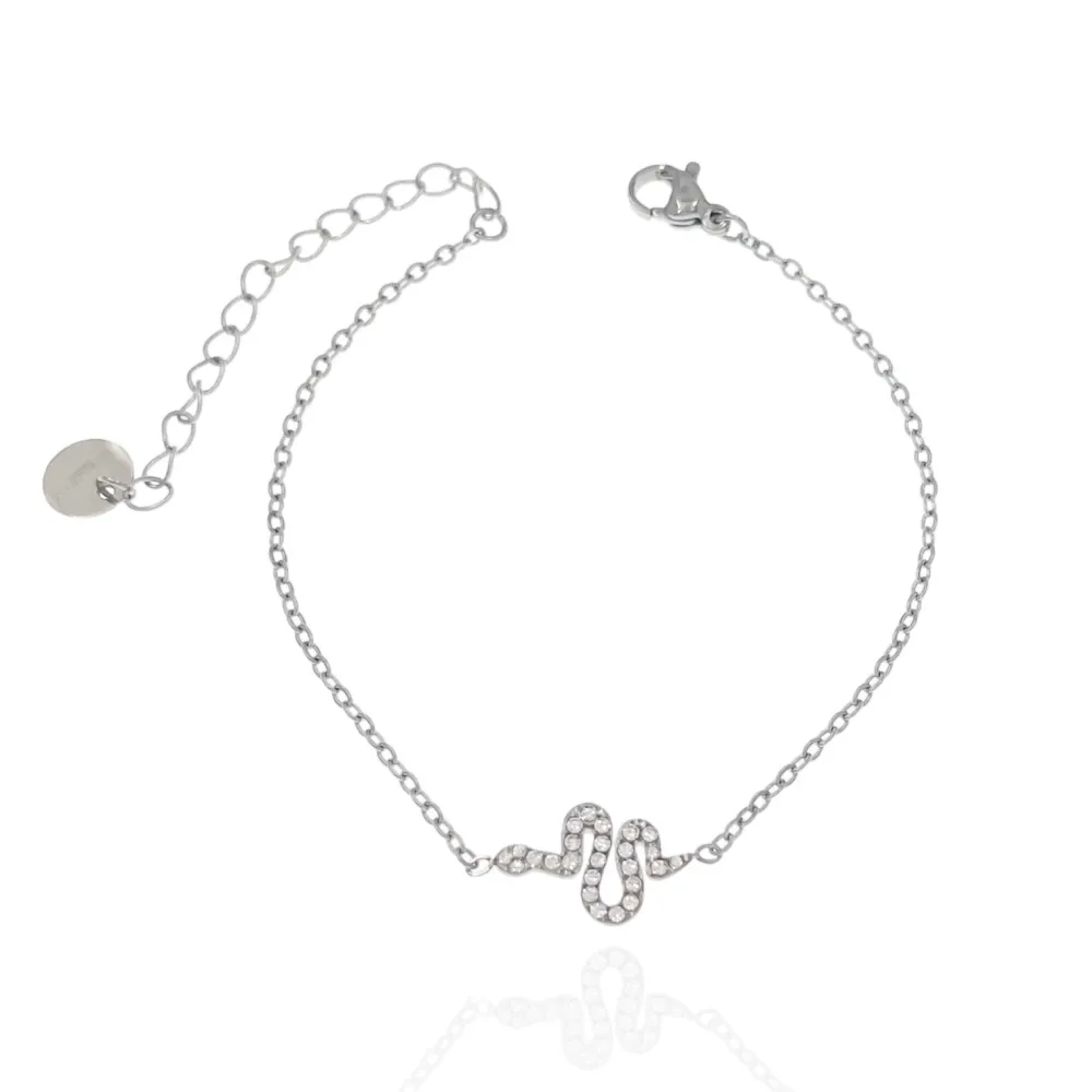 Serpente-Bracciale in Acciaio - BAC-103-AA30B