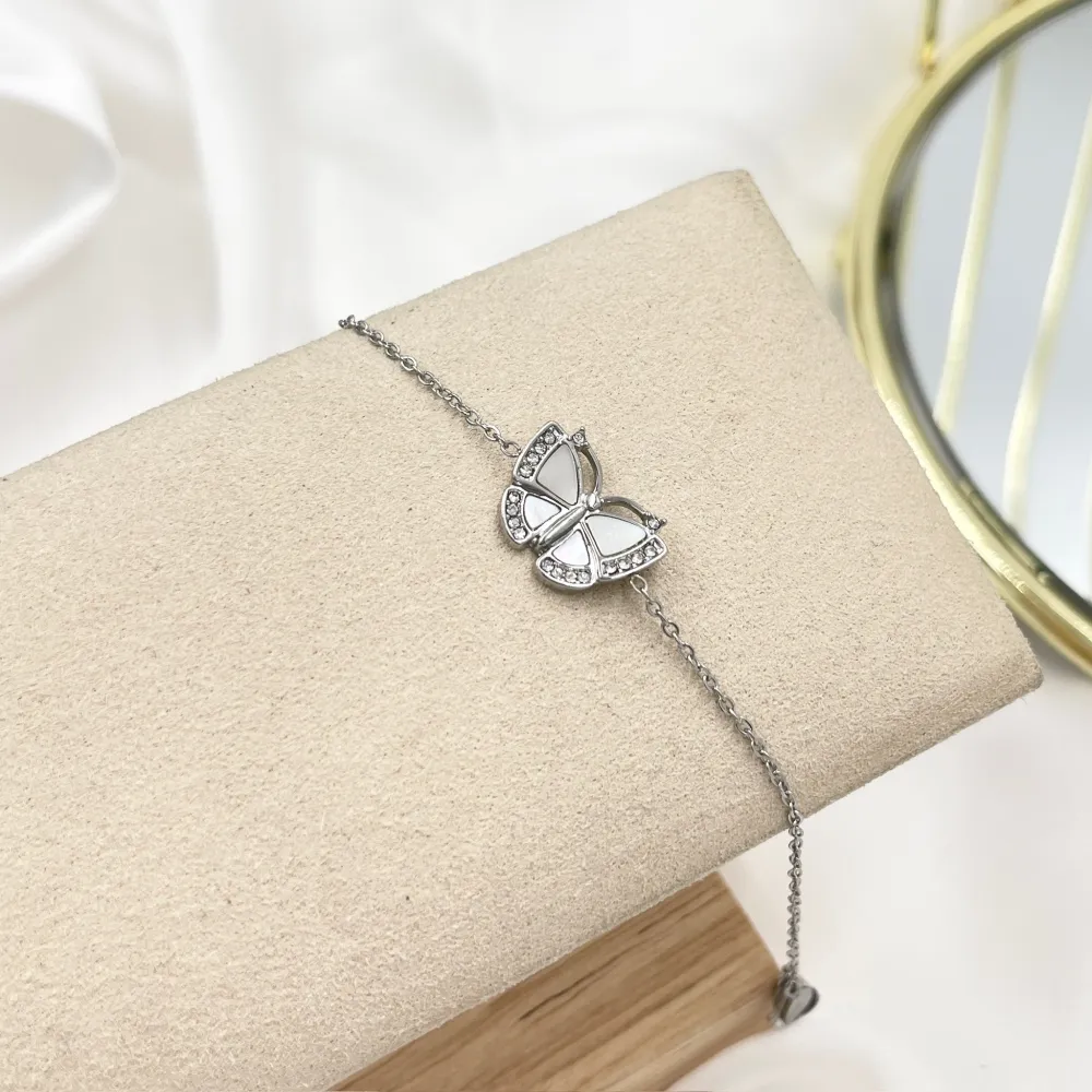 Farfalla-Bracciale in Acciaio - BAC-103-AA4178B