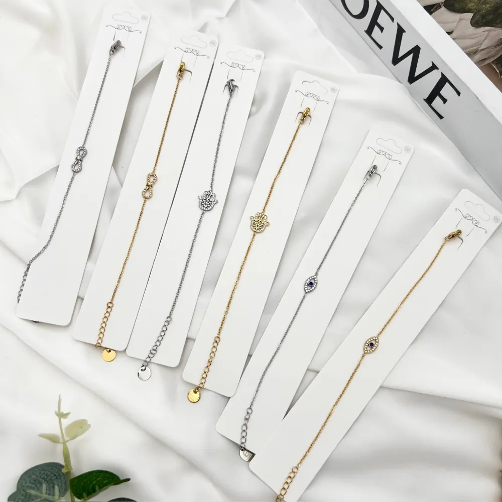 Fiocco-Bracciale in Acciaio - BAC-103-AA4300B