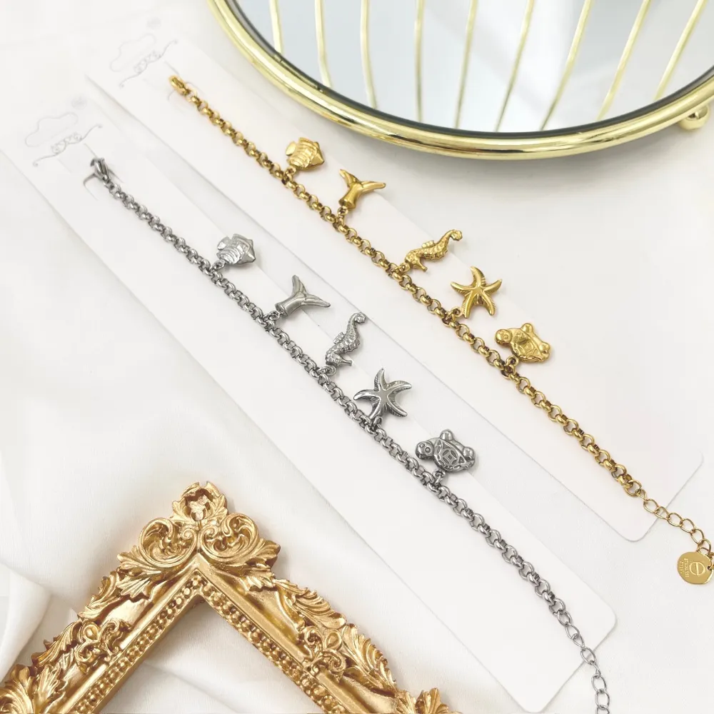 Soggetti Mare-Bracciale in Acciaio - BAC-103-AA4621B