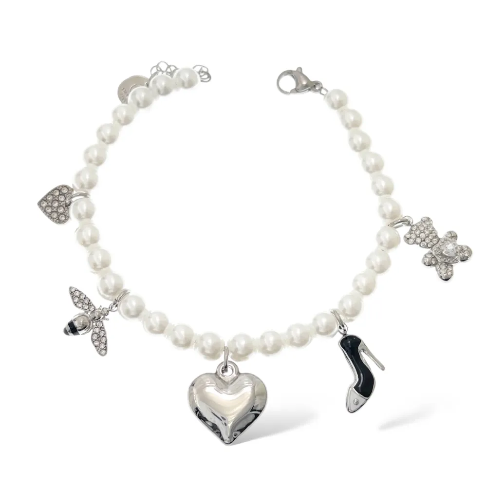 Cuore Ape Orsetto-Bracciale in Acciaio - BAC-103-AA5306B