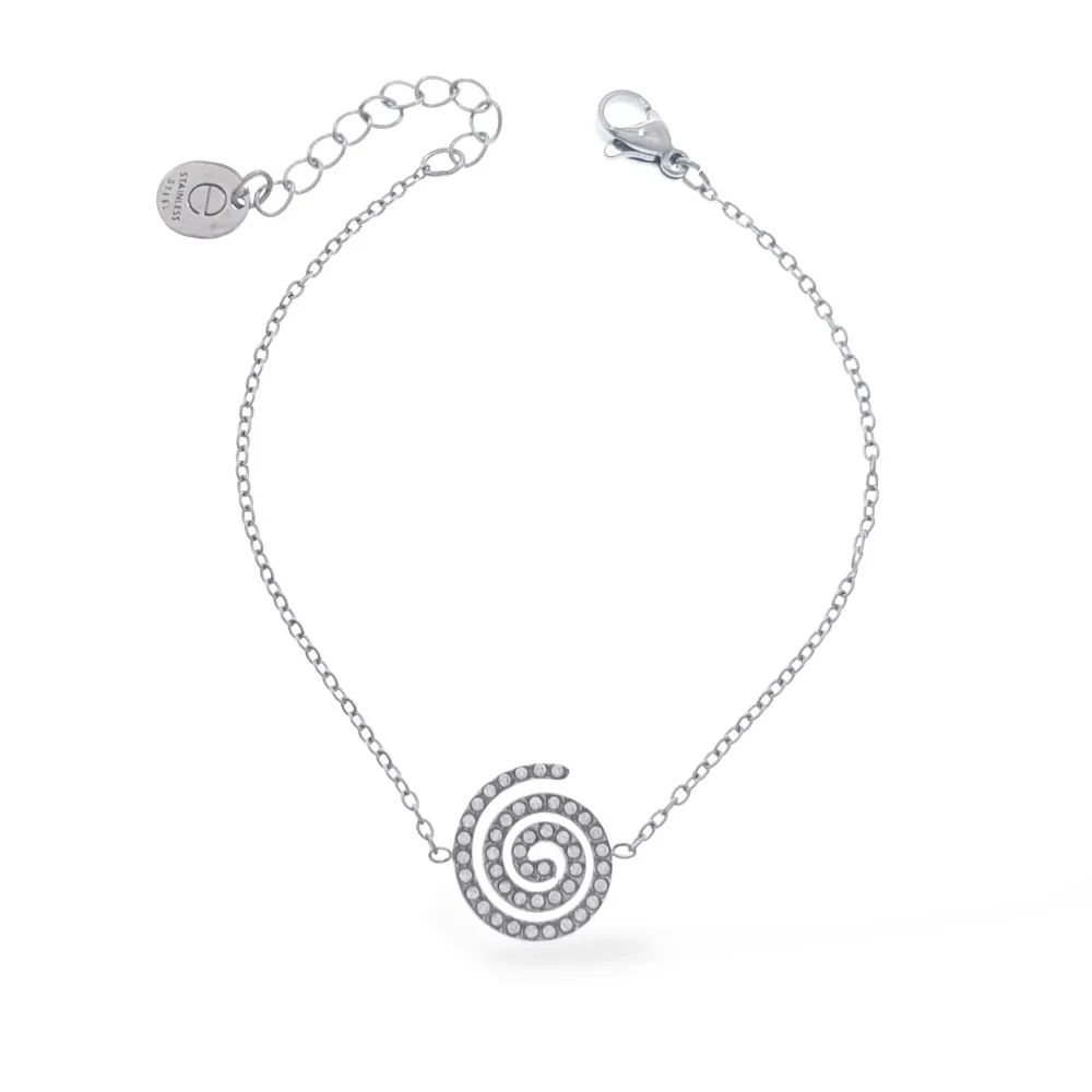 Chiocciola-Bracciale in Acciaio - BAC-103-AA5650B