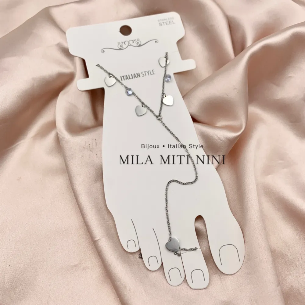 Cuore e Zirconia-Baciapiede - BAC-413-006