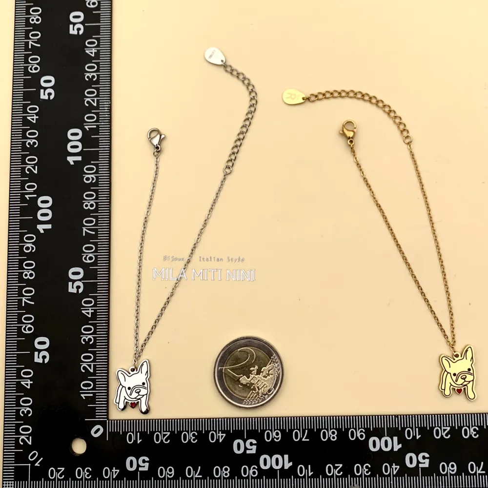 Cane Pulldog-Bracciale in Acciaio con Chiusura - BAC413-1325