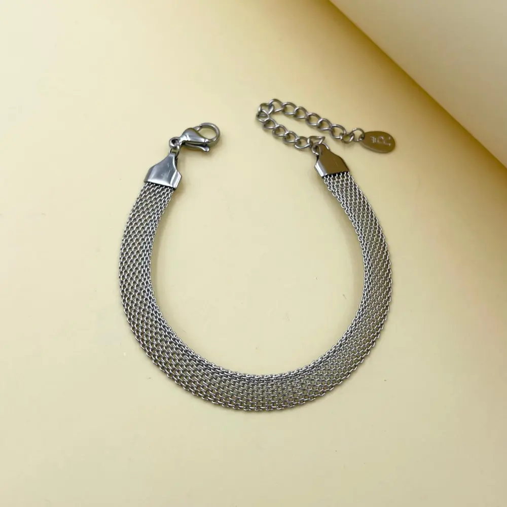 Fascia -Bracciale in Acciaio con Chiusura - BAC-413-1783