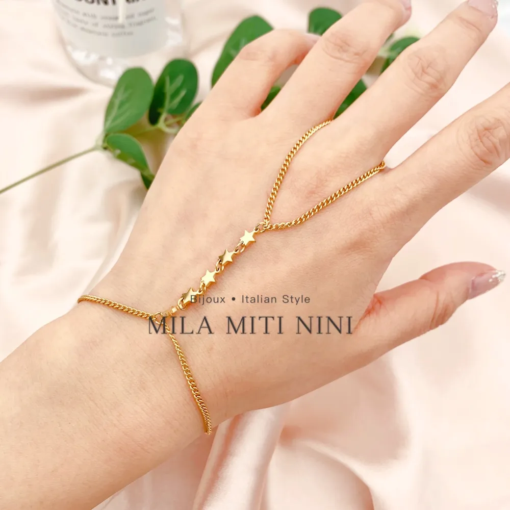 Stella-Baciamano in Acciaio - BAC-413-1841 Modello P