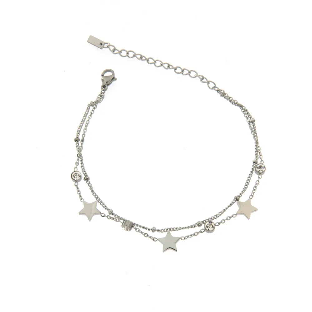 BAC5988-Stella P.luce-Bracciali in Acciaio con Chiusura - BAC413-727