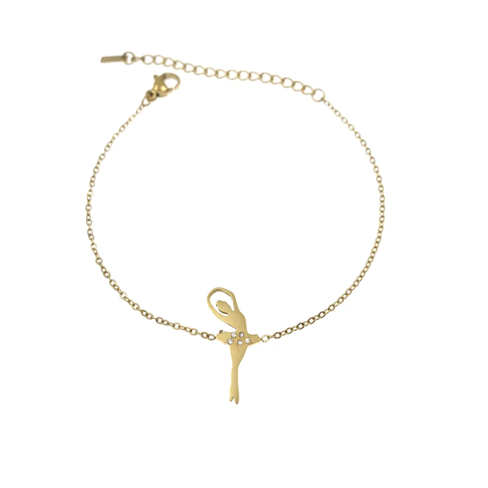 BAC7342-Ballerina-Bracciale in Acciaio - BAC7342-Ballerina-Bracciale in Acciaio
