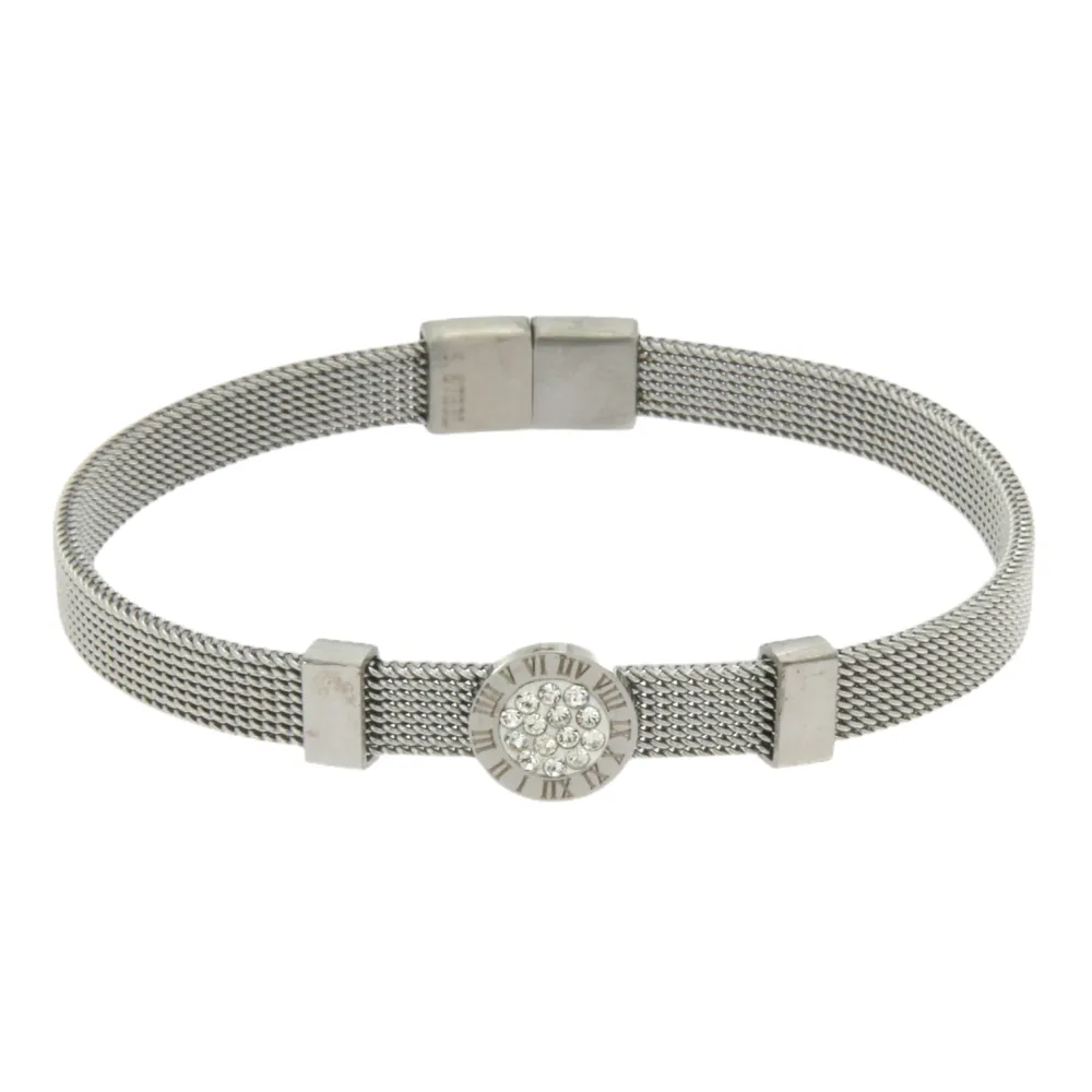 BAC-Tondo 5514 - Bracciali con Chiusura in Acciaio - BAC-Tondo 5514 - Bracciali con Chiusura in Acciaio