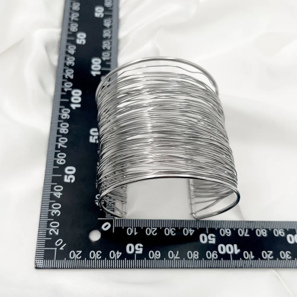 Multifili-Bracciale Rigido in Acciaio - BAR-103-AA1353B